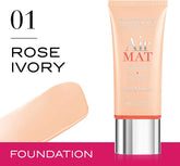 Bourjois Air Mat 24H Foundation (Rose Ivory 01) on ZYNAH Egypt